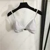 Designer bikini badmode zomer sexy badpak driehoek label verfraaid hemdje ondergoed met driehoekige hoog getailleerde slipje dameskleding