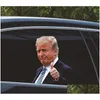 Banner Flags 25X32Cm Trump 2024 Car Sticker Party Supplies U.S. Presidential Election Pvc Cars Window Stickers Drop Del Delivery Hom Dhzqa