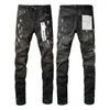 designer jeans for Mens pants purple Jeans Purple Jeans Mens Jeans Trends Distressed Black Ripped Biker Slim Fit Motorcycle Mans Stacked Jeans Men Baggy Jeans Hole ss