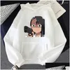 Womens Hoodies Moletons Est Dont Toy With Me Miss Nagatoro Hoodie Gráfico para Homens Sportswear Cosplay Roupas Mulheres Roxo Drop Deli Otvzr