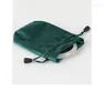 Sacos de compras 10 tamanhos 10x34cm preto/roxo/marrom/verde/cinza fundo redondo drawable veludo bolsa com cordão saco de embalagem para garrafa de vinho