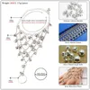 Link Bracelets Style Hand Chain Fairy Retro Connected Finger Bracelet Full Bell Women Jewelry Accessories Fishing Net