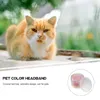 Dog Apparel Rubber Bands- Colorful Elastic Hair Bands Kids Elastics Durable Cat Ties Headress For Decor (