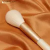 Pinceaux de maquillage DUcare pinceaux de maquillage 8 pièces ensemble de sac de brosse blanche poudre de cheveux synthétiques fard à paupières mélange cils sourcil maquillage beauté cosmétique Q240126