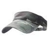 Berretti da baseball Berretto da baseball da esterno mimetico unisex Sole Alpinismo Ciclismo senza cappello scavato