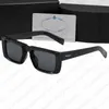 Designer-Sonnenbrille mit Buchstaben, für Damen und Herren, modische Sonnenbrille, bedruckte Schutzbrille, Adumbral, 6 Farboptionen
