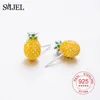 Fascino più recente Sterling Sier Needle Gioielli da donna Cute Chic Cat Orecchini Ragazze Bambini Cactus Puzzle Gun Shape Studs Regali di compleanno