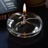 2PCS świeca ręcznie robione szklane świecznik lampa olejna świeca przy świecach przyczepach Święta Dekoracje świąteczne do domu na imprezę w domu