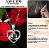 Heart-shaped Artificial Pearl Necklace Timeless Rose Gift For Women Anniversary Holiday Gift