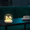 Nachtverlichting Tulp Saya Lichtlamp DIY Creatieve Kit Bloemlampen Voor Slaapkamers Sfeer Bureau