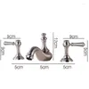 Bathroom Sink Faucets Vidric Basin Polished Nickel North American Style Faucet Widespread 3 Hole Mixer With -u