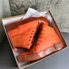 Męskie skórzane buty ręcznie robione buty motocyklowe Retro Lace Up Waterproof Buty P25D50