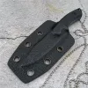 Mini Pocket Neck Knife Outdoor Camping EDC Survival Draagbare Fruitmessen Zelfverdediging Sleutelhanger Mes Utility Tool Rescue Messen