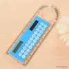 الحاسبة الحاسبة الحاسبات مع الحاسبة المكبرات الجيب Mini Calculator Hater Toys Pocket School Electronics