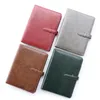 Classic Office School 6 Holes Leather Binder Spiral Notebook Stationery Supplies Fine Vintage Personal Agenda Planner Organizer