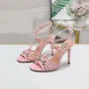 Designer High Heel Plattform Frauen Sandalen Holzabsatz Sommer Mode ausgehöhlte Leder Sandale verstellbare Knöchelriemen Partyschuhe