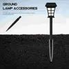 Garden Decorations Doitool Plastic Ground Spikes For Solar Torch Lights And Christmas