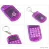 Calculators 1pc Keychain Design Pocket Mini Calculator School Office Company Calculator Accounting Tool Color random