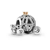 Sterling Sier Charm Herocross Ciondolo Cenerentola Misura braccialetti originali Perline principessa per regalo da donna