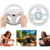 ゲームコントローラージョイスティックモーションとWiiコンソール用リモートコントローラーWii UゲームコントロールYQ240126用のステアリングホイール付きワイヤレスゲームパッド