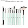 Pinceaux de maquillage MAANGE 18 pièces ensemble de pinceaux de maquillage pour fard à paupières fond de teint poudre Eyeliner multicolore en option outils de beauté Kit cosmétique Q240126