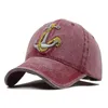 Bollmösningar broderi baseball cap cowboy tvättad tyg förankring vuxen unisex casual vinter-baseball-cap pappa hatt utomhus solskyddsmedel