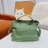 designer tas bucket bag draagtas Letter Grote schoudertas Handtas met trekkoord Gouden of zilveren ketting Schoudertas Mode luxe handtassen Merken leren tas