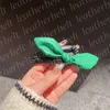 Mollette in pelle alla moda Fermagli per capelli con fiocco carino Casual Alta elasticità Ragazza Forcina Designer Brand Barrette Gioielli per capelli