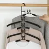 CABIDE Multifuncional Garderob Hangerspace-Saving Garderob Coat Rackdetakerbara klädlagring Rackkonnect krokar för hängare 240118