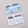 Kalkulatory modne przenośne owoce owoce zwierzęce mini kalkulator karty papiernicze dostarcza kreatywne kalkulator słoneczny prezent dla dzieci