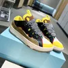 Scarpe da uomo Designer Sneakers Curb Collage Lace Sneaker Donna LANVIN Scarpe casual Scarpe da ginnastica in pelle di vitello nappa