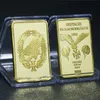 Arts And Crafts Gift Independent Serial Number Gold Bar Souvenir Coins Collection Business Australian 5/10 /20 /31 Grams High Qualit Otpvm