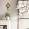 Zegary ścienne domowe salon kukułka ręcznie wykonana zegar w pomieszczenia kwarcowy ptak house dekoracyjny metalowy drewniany wahadło biuro