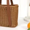 Boxes Household Shopping Basket Ins Style Portable Storage Basket Flower Basket Picnic Food Fruit Organizer Photography Props