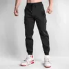 Men's Pants Mens Spring And Autumn Sweatpants Outdoor Wear Fashion Work Dress Feet Sports Nine Point Trousers Pocket Jogging