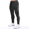 Männer Hosen 2024 Mode Männer Turnhallen Reine Farbe Jogger Fitness Casual Lange Workout Dünne Jogginghose Jogger Trainingsanzug Hosen