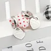 Stud Earrings Style Stainless Steel Fashion Jewelry Heart-Shaped Pendant Love For Women's Party Wedding Gifts Wholesale