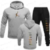 Männer Trainingsanzüge Neue Herbst Winter Männer Frauen Trainingsanzug Hoodies + Hosen 2Pcs Sets Anzug Mode Trend Hip Hop Y2K kleidung Sportswear Sweatshirts T240126