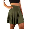 Skirts Women Pleated Tennis Skirt with Shorts High Waist Athletic Golf Skorts Workout Sports Casual Summer Mini Dropship