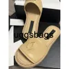 Canale di alta qualità Donne AAA uomini Slifori designer Sandalo Slide Slide Mule Flats Piattaforma Sandali Espadrilles Mule Flip Flop