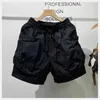 Shorts pour hommes Vêtements pour hommes 2023 été américain nouvelles jambes larges tout-match Baggy pantalon poche mâle Cargo Shorts haute rue Hip Hop court Homme J240124