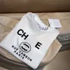 Advanced Version Womens T-shirt Two C Letter Graphic Print Embroidery Tshirt Designer T Shirt Fashion France Trendy Clothing Cotton Round Neck S 5XL Short