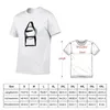 Polo da uomo Triangolo Cerchio Quadrato Calligrafia Enso T-shirt Animal Prinfor Ragazzi neri Magliette oversize da uomo