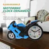 Tafelklokken Kinderwekker Ornamenten Home Decor Boekenkast Plank Motor Beweging Model Gesimuleerde motorfiets