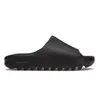 Zapatillas hombres mujer sandalias cómodas resplandor verde hollín ónix negro hueso resina desierto arena pura espuma YZ diapositivas hombres diapositivas