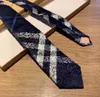Gravata de seda de designer masculino para homens laços de seda de negócios gravatas de casamento gravata de luxo com caixa de presente
