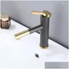 Bathroom Sink Faucets Grayish Gold Platform Basin Pl Type Faucet In The Rotating Washbasin Gun Grey Cold And Tap Drop Delivery Otrco