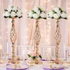 2st Candle Holders Metal Candlestick Flower Stand Wedding Gold Silver Candle Holders Tabell Centerpiece Event Flower Rack Home Party Wedding Decor