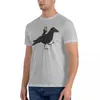 Débardeurs pour hommes Poe et Raven T-shirt classique T-shirts noirs pour hommes