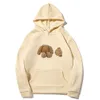 Hoodies للسيدات الأوروبية الأدوات الأمريكية Tide Tide Sweatshirts سترة الرجال النساء الأزواج الحروف الكلاسيكية هوديي التطريز القطن دافئة سائحة فضفاضة-3XL